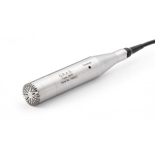 Micrófono de medición - 1.1 V/Pa, min. –10 dB | 40HF - G.R.A.S. Sound & Vibration - de polarización externa / de condensador / con preamplificador integrado