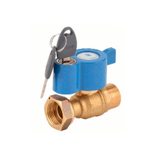 Válvula de bola - 637 series - SFERACO - manual / para agua / macho-hembra