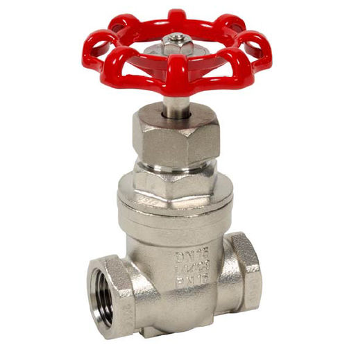 Válvula de compuerta - 106 series - SFERACO - con volante / hembra-hembra / de PTFE