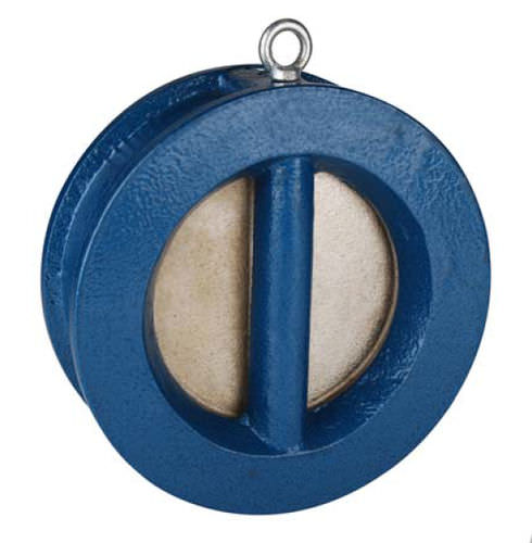 Válvula de retención de doble clapeta - 370 series - SFERACO - para agua / de montaje en brida / de PTFE