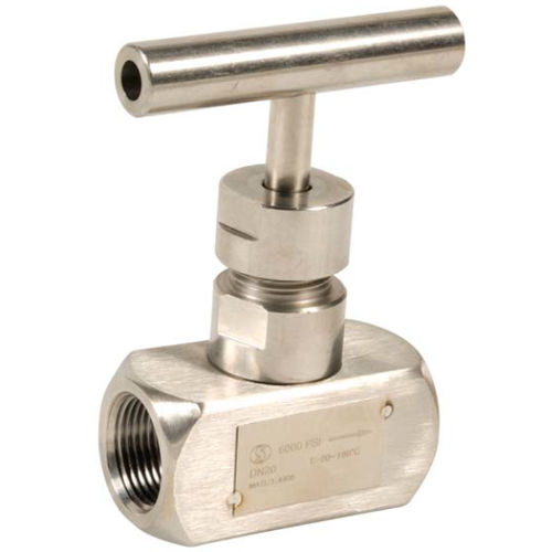 Válvula de aguja - 481 series - SFERACO - manual / hembra-hembra / monobloque