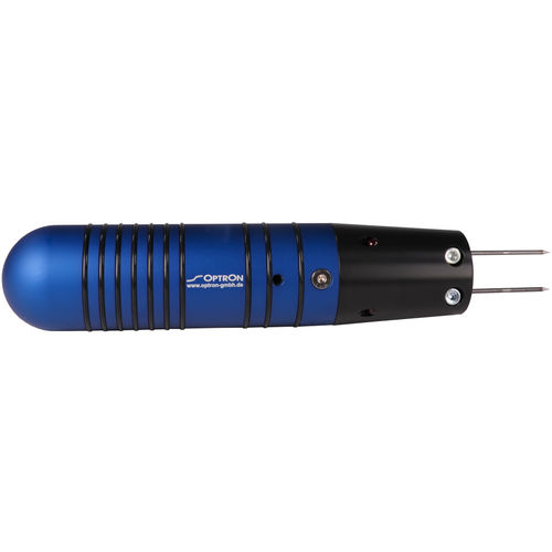 Humidímetro para materiales sólidos - Optron - con sonda de penetración larga / portátil