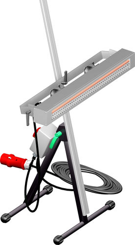 Calefactor de infrarrojos eléctrico - KL-2 series - Optron - para secado / de onda corta