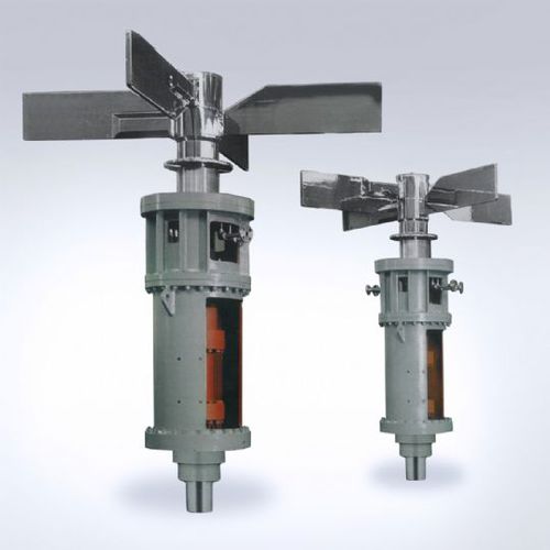 Mezcladora de fondo de cuba - Zucchetti Srl - de turbina / vertical / continua
