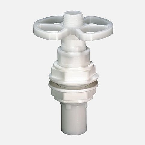 Válvula manual - Lechler - para agua / para depósito / para lavadora