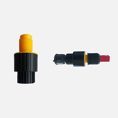 Válvula de tapón - Lechler - manual / de POM / de acero inoxidable