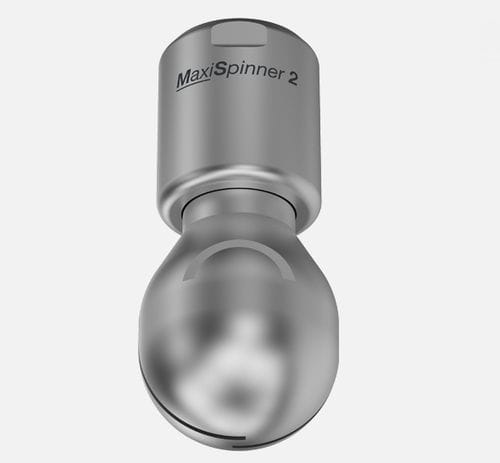Boquilla para agua - MaxiSpinner 2 - Lechler - de limpieza / de acero inoxidable / de alta temperatura