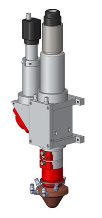 Cabezal de soldadura láser - ø 1.0" | 010037 - American Laser Enterprises, LLC - para recarga con suministro de polvo / automático