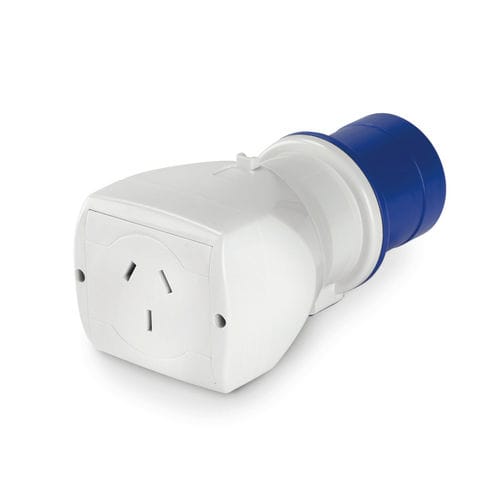 Adaptador eléctrico compacto - ADAPTO series - SCAME PARRE S.p.A. - recto