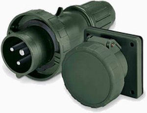 Enchufe y tomacorriente de pared - EUREKA-MIL series - SCAME PARRE S.p.A. - IP67 / IEC