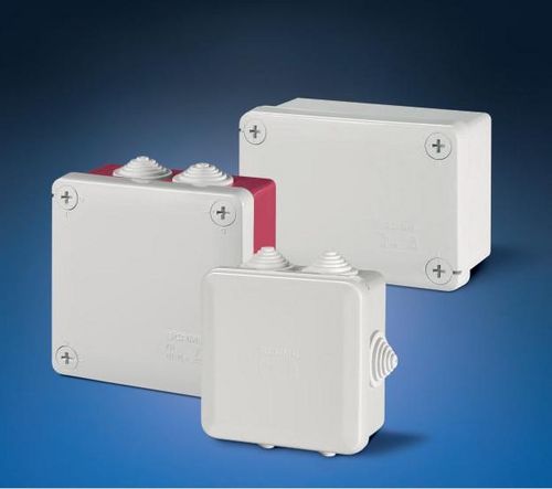 Caja de conexiones de pared - CUBIK series - SCAME PARRE S.p.A. - resistente a las intemperies / de plástico / con membranas elásticas