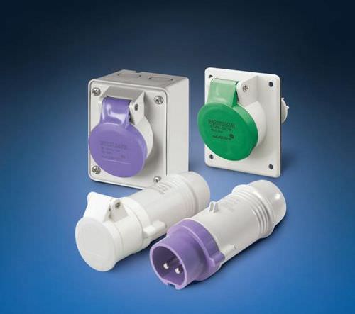 Enchufe y tomacorriente de pared - IEC309 series - SCAME PARRE S.p.A. - de baja tensión / IEC