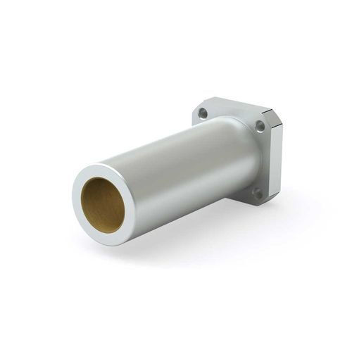 Cojinete liso con brida - DFPM series - PBC Linear - de aluminio anodizado / de aluminio / autolubricante