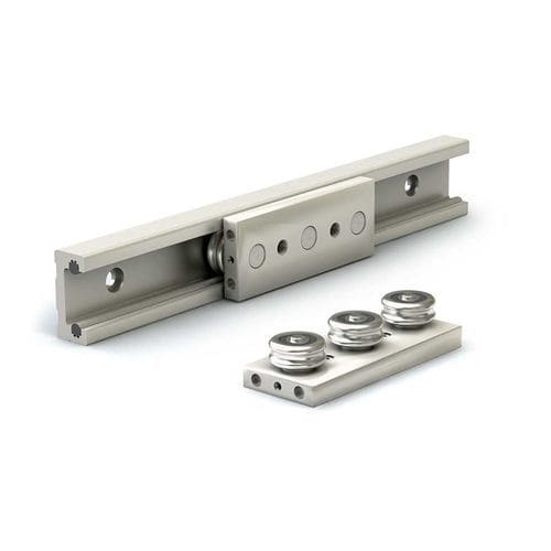 Riel de guiado lineal - RR series - PBC Linear - de acero inoxidable / de aluminio / de acero