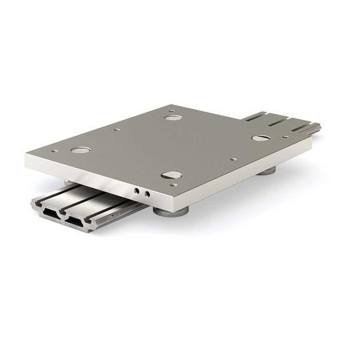 Guía lineal de rodillos - IVTAAQ series - PBC Linear - de precisión / de acero inoxidable / de aluminio