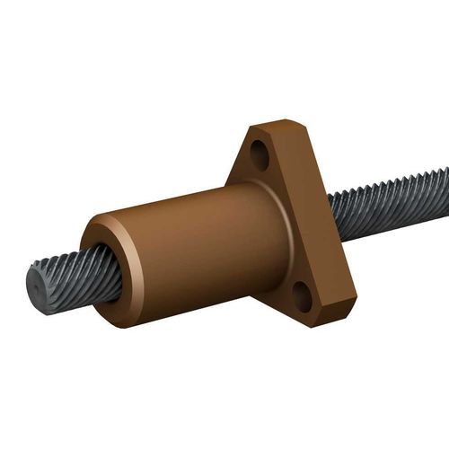 Tuerca para de rosca trapecial - TS - PBC Linear - de acero inoxidable / de recubierto de PTFE / roscada