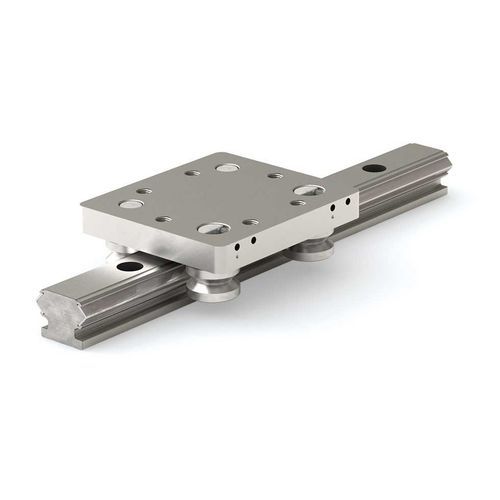 Guía lineal de rodillos - IVTAAN series - PBC Linear - de precisión / de acero inoxidable / de aluminio