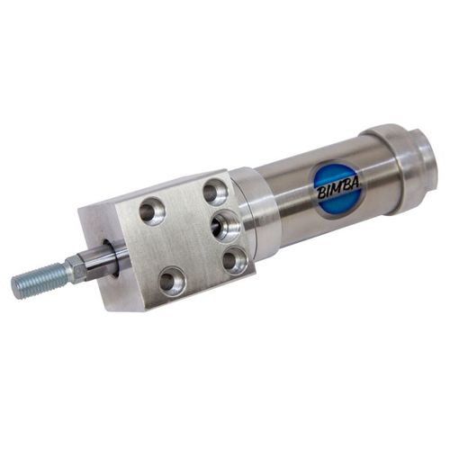 Cilindro hidráulico - 500 series - Bimba - de pistón / de doble efecto / de acero inoxidable