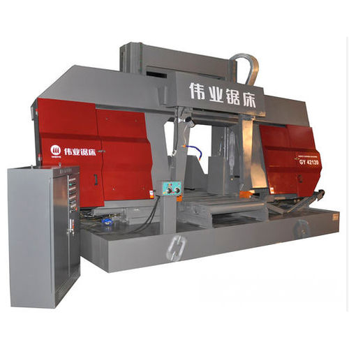 Máquina de aserrar de cinta - GY42120 - Zhejiang Weiye Sawing Machine Co., Ltd - horizontal / para metales / para materiales no ferrosos