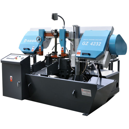 Máquina de aserrar de cinta - GZ4232B - Zhejiang Weiye Sawing Machine Co., Ltd - horizontal / para metales / automática