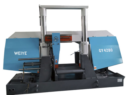 Sierra de cinta - GY4280 - Zhejiang Weiye Sawing Machine Co., Ltd - horizontal / para metales / para tuberías
