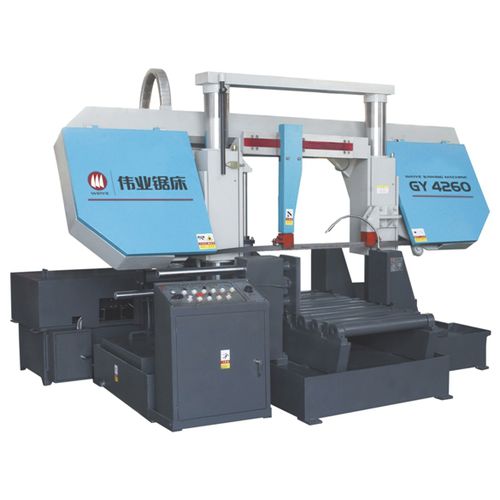 Sierra de cinta - GY4260 - Zhejiang Weiye Sawing Machine Co., Ltd - horizontal / para metales / para tuberías