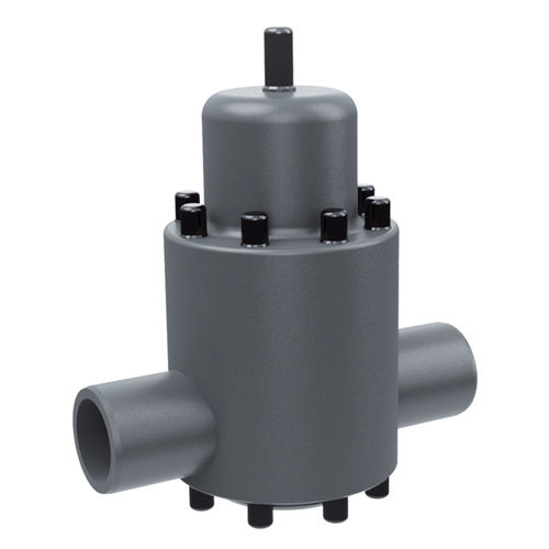 Válvula de alivio de presión de PVC - DHV 712 - ASV Stuebbe GmbH & Co. KG - de PTFE / de EPDM / de membrana