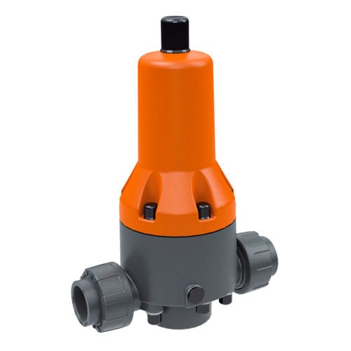 Válvula de alivio de presión de PVC - DMV 765 - ASV Stuebbe GmbH & Co. KG - de EPDM / de membrana