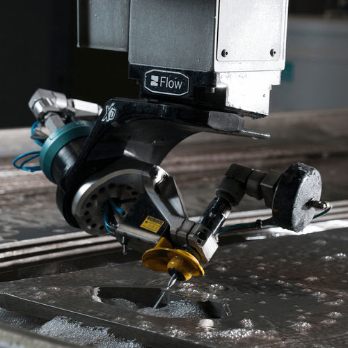 Cabezal de corte con chorro de agua - Dynamic Waterjet® XD - Flow Europe GmbH - Flow Waterjet Europe - 3D