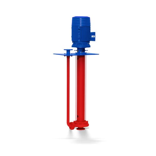 Bomba centrífuga - Etanorm V - KSB - para aguas residuales / eléctrica / semisumergible