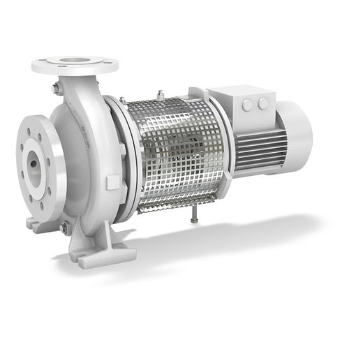 Bomba centrífuga de voluta - Etabloc SYT - KSB - para aguas residuales / para agua caliente / eléctrica