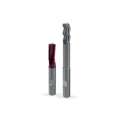 Fresa frontal hemisférica - AluLine - CERATIZIT CUTTING TOOLS - de punta esférica / carburo sólido / de desbaste