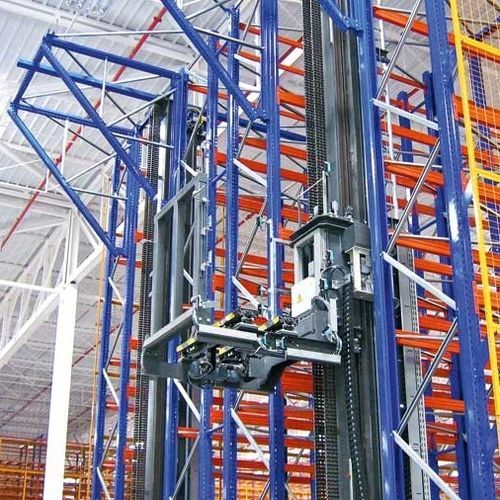 Transelevador para sistema de organización - PUMA SR - WINKEL - para palés / con horquillas telescópicas