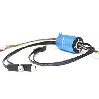 Anillo colector USB - UH3899-02 Series - SenRing Electronics. - hidráulico / neumático / estándar