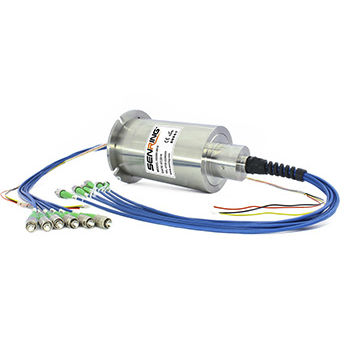 Anillo colector de fibra óptica - FO609 Series - SenRing Electronics. - de varias vías / de alta velocidad