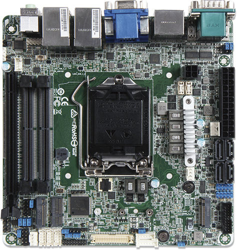Ordenador monotarjeta mini-ITX - WADE-8212-Q470E - PORTWELL - Intel® Celeron® / Intel® Pentium / Intel® Core™ i series