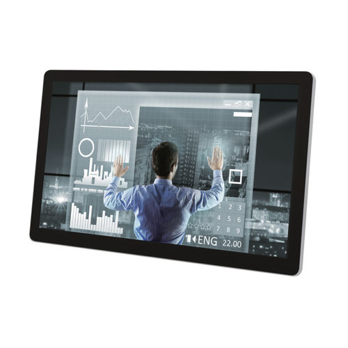 Panel PC de LCD - LEAD-PPC-2360-A - PORTWELL - pantalla táctil capacitiva PCAP / 21,5" / 23.6"