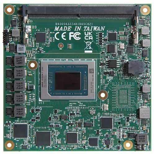 Computer-on-module COM Express Compact - PCOM-B65C - PORTWELL - SO-DIMM / AMD Ryzen™ Embedded / HDMI