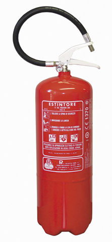 Extintor a base de polvo seco - 12 kg, 55A-233B-C | EPP12011 - Pii Srl - portátil