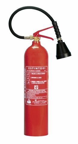 Extintor de gas (CO2) - 5 kg, 89B | CO205007 - Pii Srl - portátil