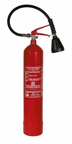 Extintor de gas (CO2) - 5 kg, 113B | CO20500M/EN3 - Pii Srl - portátil