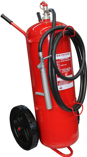 Extintor a base de polvo seco - 100 kg, D | CPD10000 - Pii Srl - con ruedas