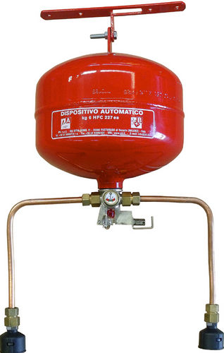 Extintor fijo - 10 kg, HFC 227 | AUT10002 - Pii Srl - automático