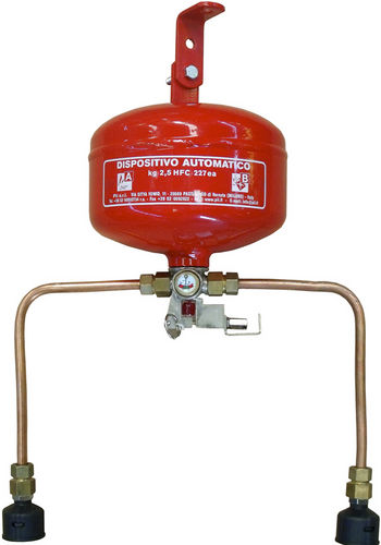 Extintor fijo - 1.5 kg, HFC 227 | AUT15002 - Pii Srl - automático