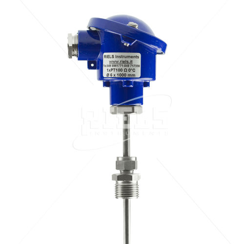 Sonda de temperatura Pt1000 - RIC300  - Riels Instruments - termopar tipo K / termopar tipo J / termopar tipo T
