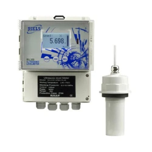 Transmisor de nivel por ultrasonidos - RIL350 series - Riels Instruments - para líquido / analógico / HART