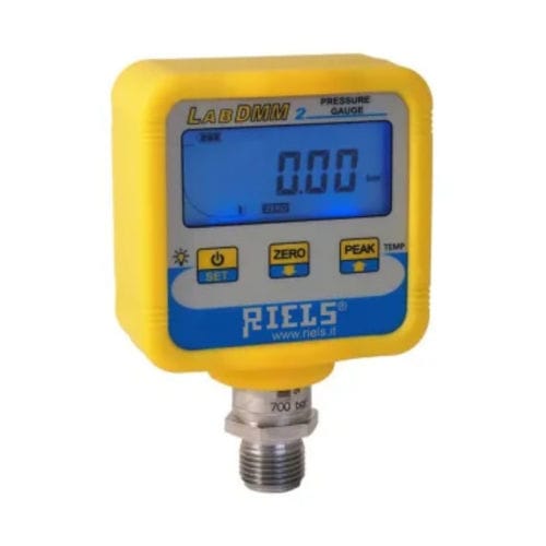 Manómetro absoluto - DMM2  - Riels Instruments - relativo / digital / roscado