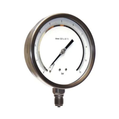 Manómetro relativo - RIB850 series - Riels Instruments - de esfera / roscado / G 1/2