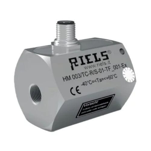 Caudalímetro de turbina - HM-TCR - Riels Instruments - volumétrico / para líquido / en línea
