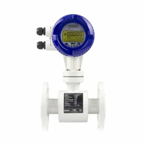 Caudalímetro electromagnético - RIF100  - Riels Instruments - volumétrico / para productos químicos / para aguas residuales